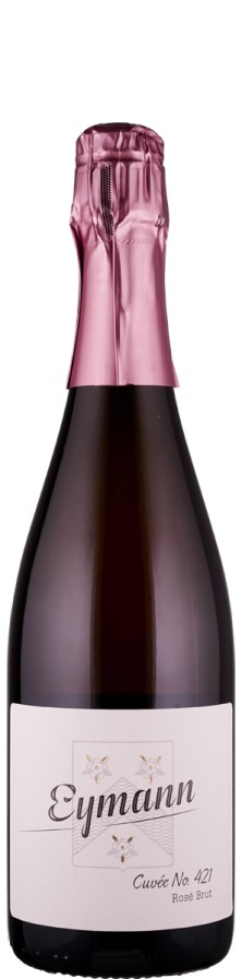 Rosé Sekt Cuvée No. 421 Sekt - traditionelle Flaschengärung  Biowein - DE-ÖKO-003 - Eymann