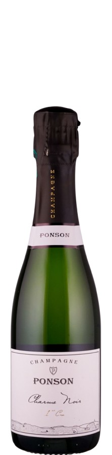 Champagne Premier Cru extra brut Charme Noir - halbe Flasche