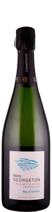 Champagne Premier Cru extra brut Mes 4 Terroirs  Biowein - FR-BIO-01 - Georgeton, Remi