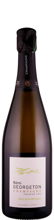 Champagne Blanc de Blancs Premier Cru extra brut Blanc de la Montagne  Biowein - FR-BIO-01 - Georgeton, Remi