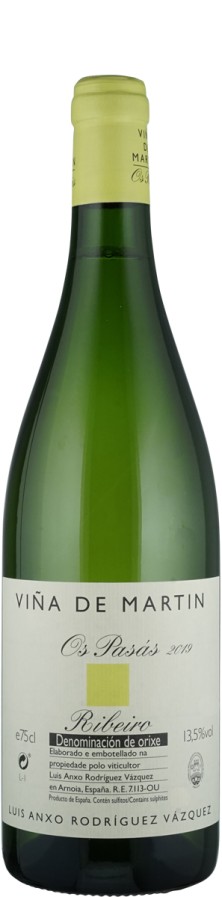 Vina de Martin reserviert Sparkling Bistro am 5.12.24 Os Pasas 2019  - Bodega Luis Ánxo Rodríguez Vázquez