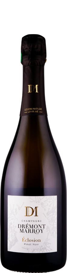 Champagne Millésime Blanc de Noirs extra brut Éclosion Pinot Noir 2019  - Drémont-Marroy