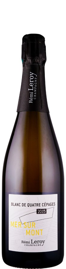 Champagne brut nature Blanc de Quatre Cépages, Mer sur Mont 2015  - Leroy, Rémi