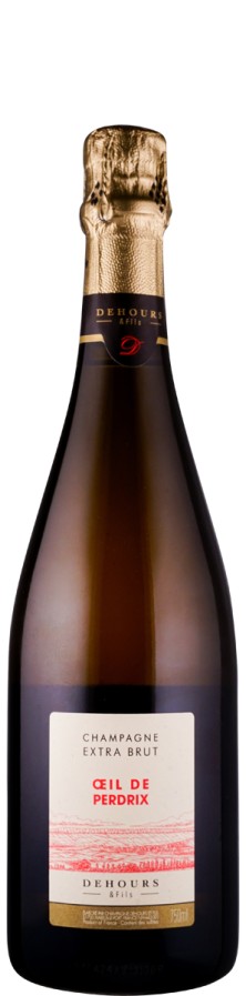 Champagne Rosé extra brut Oeil de Perdrix 2021  - Dehours et Fils